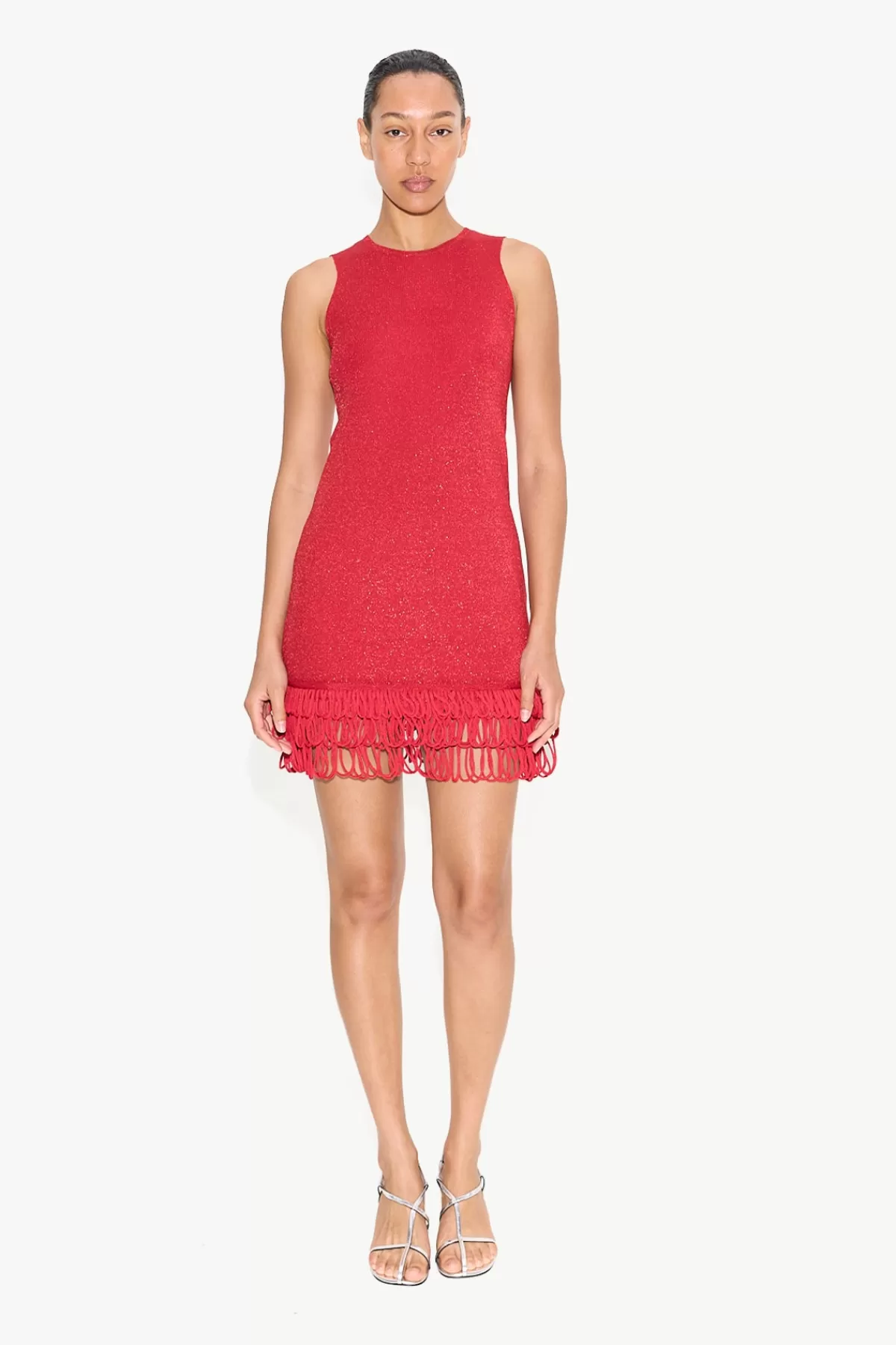 Dresses<SIMONMILLER Albers Knit Mini Dress in Lucky Red luckyred