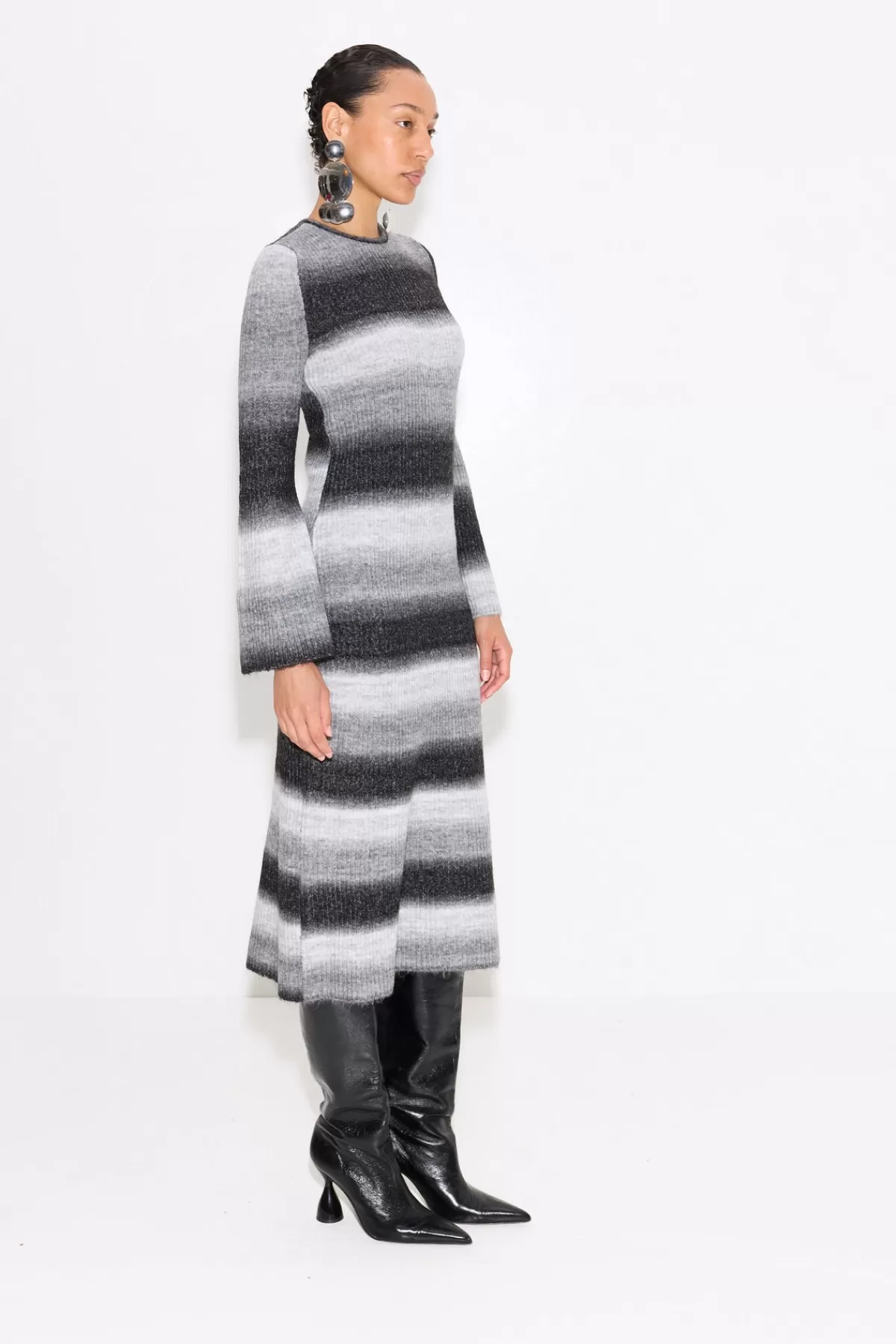 Knitwear<SIMONMILLER Axon Dress in Black/Macadamia Multi black/macadamiamulti