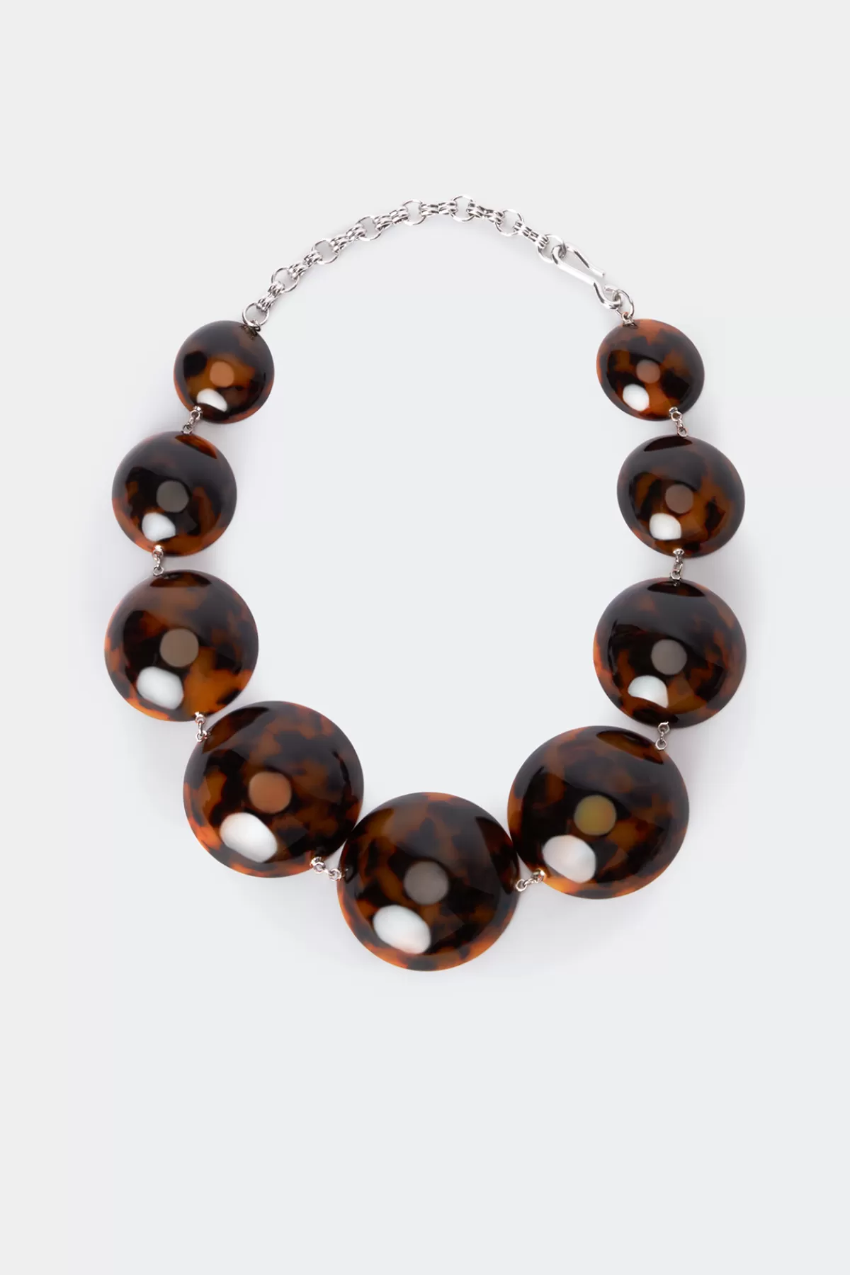 Jewelry<SIMONMILLER Dome Necklace in Brown/Black Tortoise brown/blacktortoise