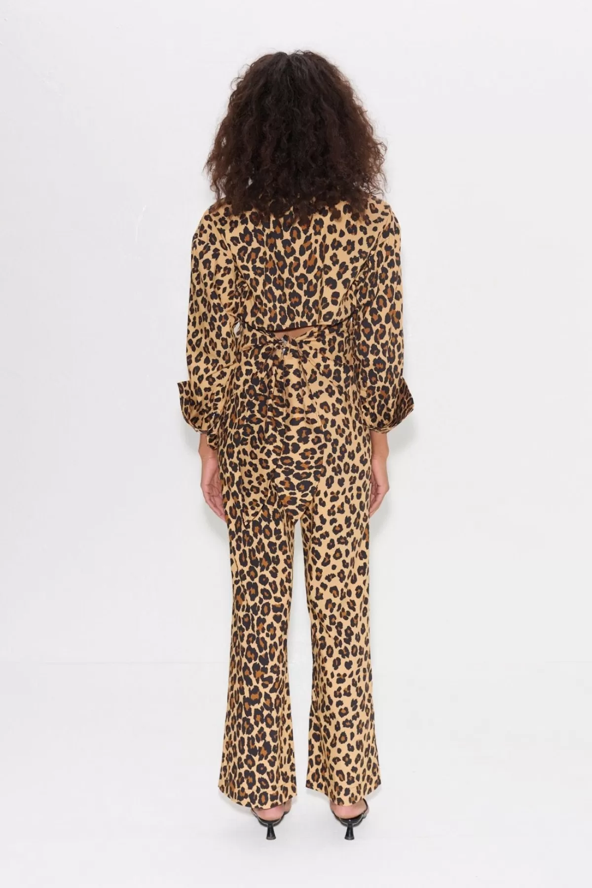 Bottoms<SIMONMILLER Pia Poplin Pant In cheetah