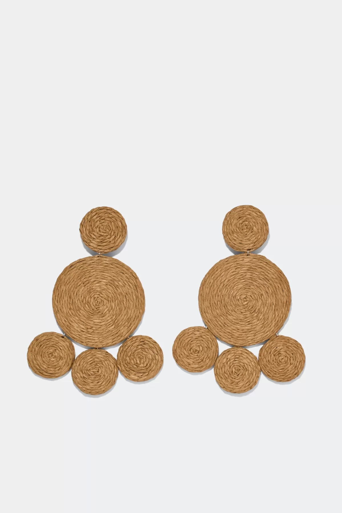 Accessories<SIMONMILLER Raffia Deco Earring in natural