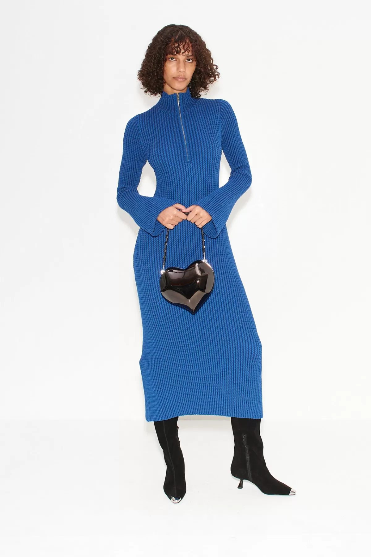 Dresses<SIMONMILLER Zumi Textured Knit Dress in Matisse Blue matisseblue